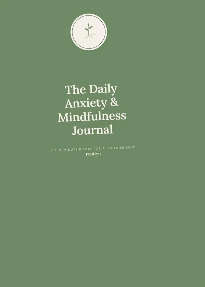Daily Anxiety & Mindfulness Journal