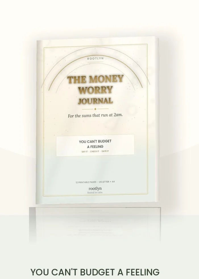 The Money Worry Journal