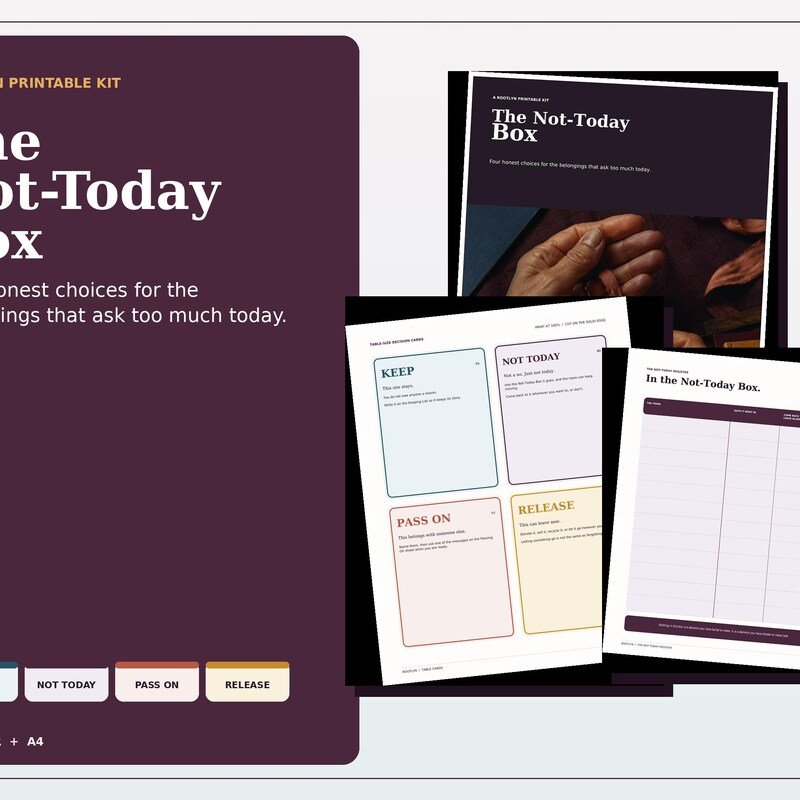 The Not-Today Box product cover