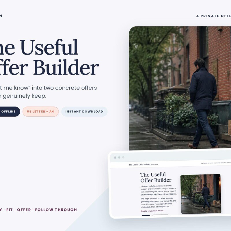 The Useful Offer Builder product cover
